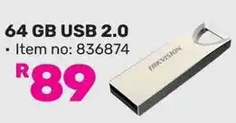 Game HIKVISION 64 GB USB 2.0 offer