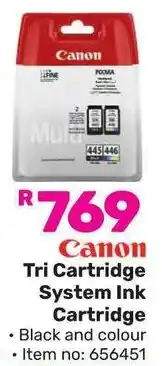 Game Canon Tri Cartridge System Ink Cartridge offer