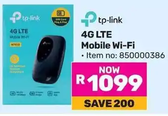 Game tp-link 4G LTE Mobile Wi-Fi offer