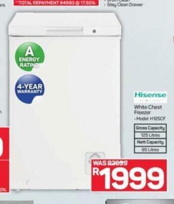 Pick n Pay Hisense - White Chest Freezer offer