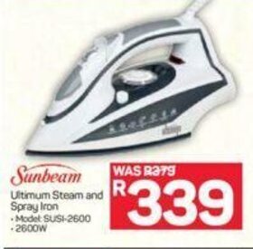 Pick n Pay Sunbeam - Ultimum Steam and Spray Iron offer