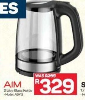 Pick n Pay AIM - 2 Litre Glass Kettle offer