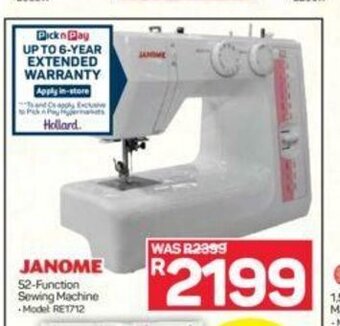 Janome - 52-Function Sewing Machine