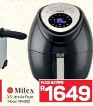 Pick n Pay Milex - 3.6 Litre Air Fryer offer
