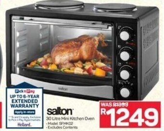 Pick n Pay Salton - 30 Litre Mini Kitchen Oven offer