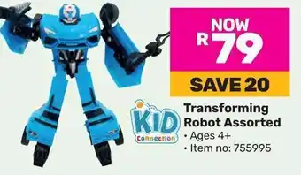 Game Transforming Robot Assorted offer