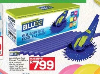 Pick n Pay Blu52 Aquasphere Pool Cleaner Combi Pack offer