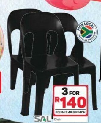Pick n Pay Chair offer