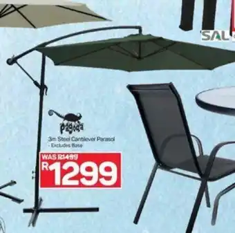 3m Steel Cantilever Parasol
