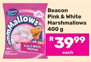 Game Beacon Pink & White Marshmallows 400 g offer