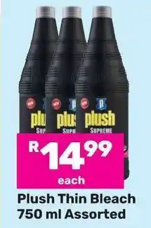 Game Plush Thin Bleach 750 ml Assorted offer