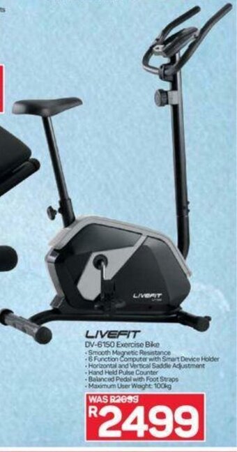 Livefit DV-6150 Exercise Bike