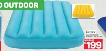 Intex Cozy Kidz Airbed Assorted Colours each