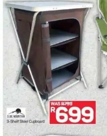 Pick n Pay Blue Mountain 3-Shelf Steel Cupboard offer