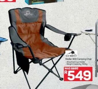 Pick n Pay Blue Mountain Stellar 300 Camping Chair offer