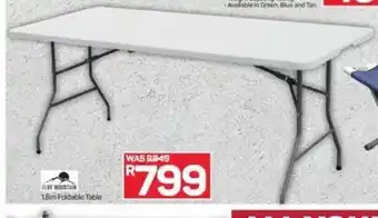 Pick n Pay Blue Mountain 1.8m Foldable Table offer