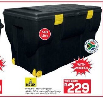 Pick n Pay Big Jim 140 Litre T-Rex Storage Box offer