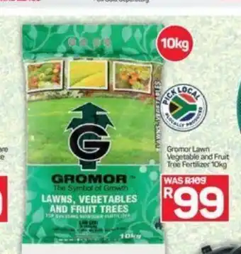 Gromor Lawn Vegetable and Fruit Tree Fertilizer 10kg