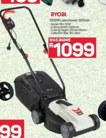 Pick n Pay Ryobi 1200W Lawnmower 320mm offer