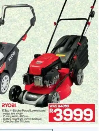 Pick n Pay Ryobi 173cc 4-Stroke Petrol Lawnmower offer