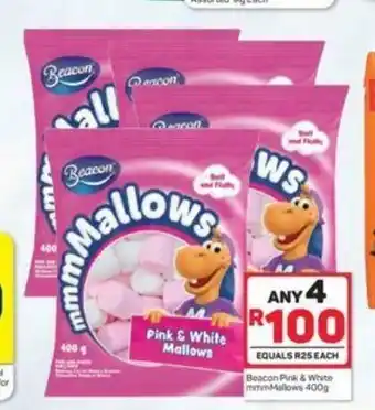 Pick n Pay Beacon Pink & White mmmMallows 400g offer