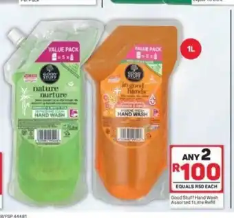 Good Stuff Hand Wash Assorted 1 Litre Refill