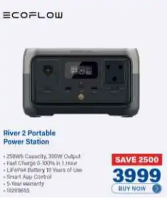 Incredible Connection ECOFLOW River 2 Portable Power Station offer