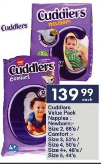 President Hyper Cuddlers Value Pack Nappies : Newborn:- Size 2, 66's/ Comfort offer