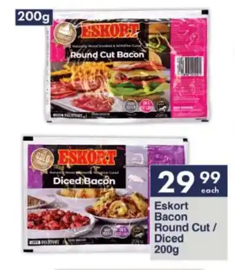 President Hyper Eskort Bacon Round Cut/ Diced 200g offer