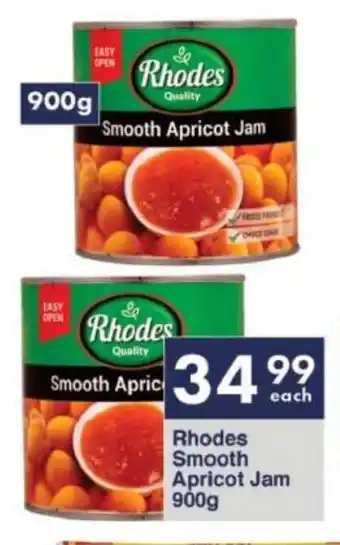 President Hyper Rhodes Smooth Apricot Jam 900g offer