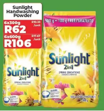 1UP Sunlight Handwashing Powder offer