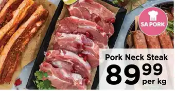 Food Lover's Market Pork Neck Steak offer