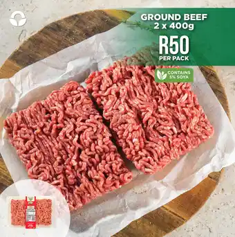 GROUND BEEF 2 x 400g