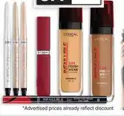 Dis-Chem L'Oreal Lips-Each offer