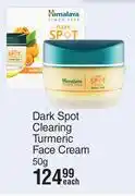 Dis-Chem Himalaya Dark Spot Clearing Turmeric Face Cream-50g Each offer