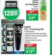 Dis-Chem Dquip 5 In 1 Grooming Set offer