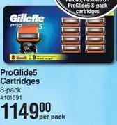 Dis-Chem Gillette Proglide Cartridges 8 Pack-Per Pack offer