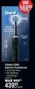 Dis-Chem Oral-B Vitality D300 Electric Toothbrush-Per Pack offer