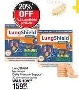 Dis-Chem Lung Shield Immune+ Daily Immune Support 30 Effervescent Tablets-Each offer