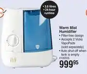 Dis-Chem Vicks Warm Mist Humidifier offer