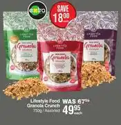 Dis-Chem Lifestyle Food Granola Crunch Assorted-750g Each offer