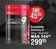 Dis-Chem Biogen Complete Aminos 9 Assorted-360g offer