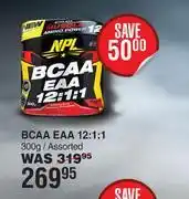 Dis-Chem NPL BCAA EAA 12:1:1 Assorted-300g offer