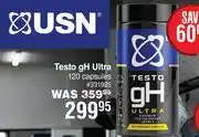 Dis-Chem USN Testo gH Ultra-120 Capsules offer