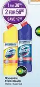 Dis-Chem Domestos Thick Bleach Assorted-For 1 x 750ml offer