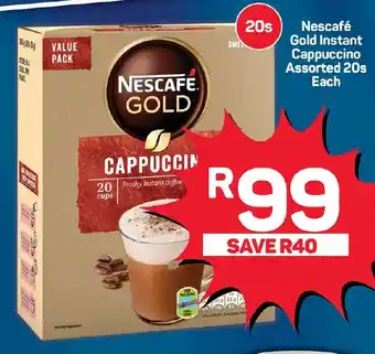 Pick n Pay Hypermarket Nescafé Gold Instant Cappuccino Assorted 20s Each offer