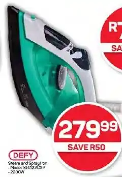 Pick n Pay Hypermarket DEFY Steem and Spray Iron offer