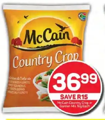 Pick n Pay Hypermarket McCain Country Crop or Garden Mix 1kg Each offer