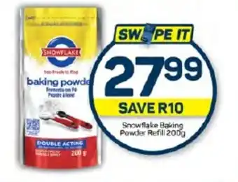 Pick n Pay Hypermarket Snowflake Baking Powder Refill 200g offer