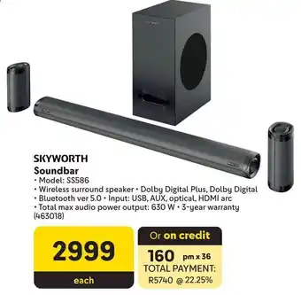 Makro SKYWORTH Soundbar offer